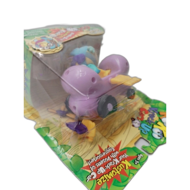 Koo Koo Zoo Krack-Up Cars - Figurine Voiture Pull Back - Neuf Boîte Ab