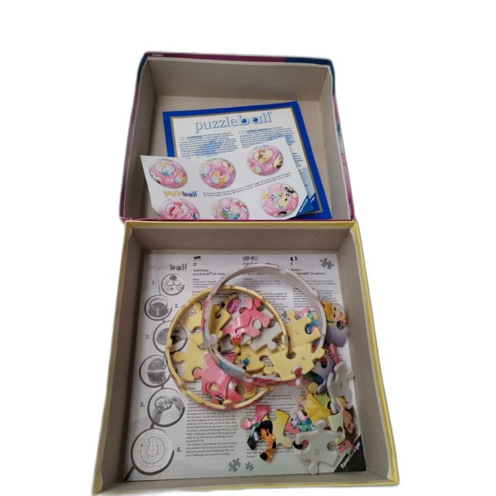 Puzzleball Disney Princesses Ravensburger 24 pièces 3D - Puzzle Ball 1
