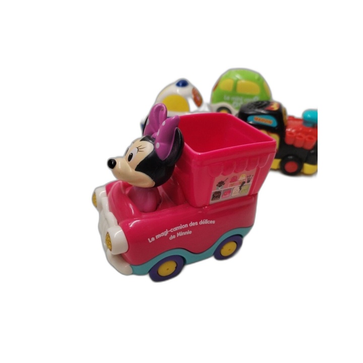 VTech Tut Tut Bolides Lot 4 Véhicules Mathis Marvin Mini Van Minnie -