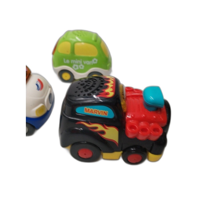 VTech Tut Tut Bolides Lot 4 Véhicules Mathis Marvin Mini Van Minnie -