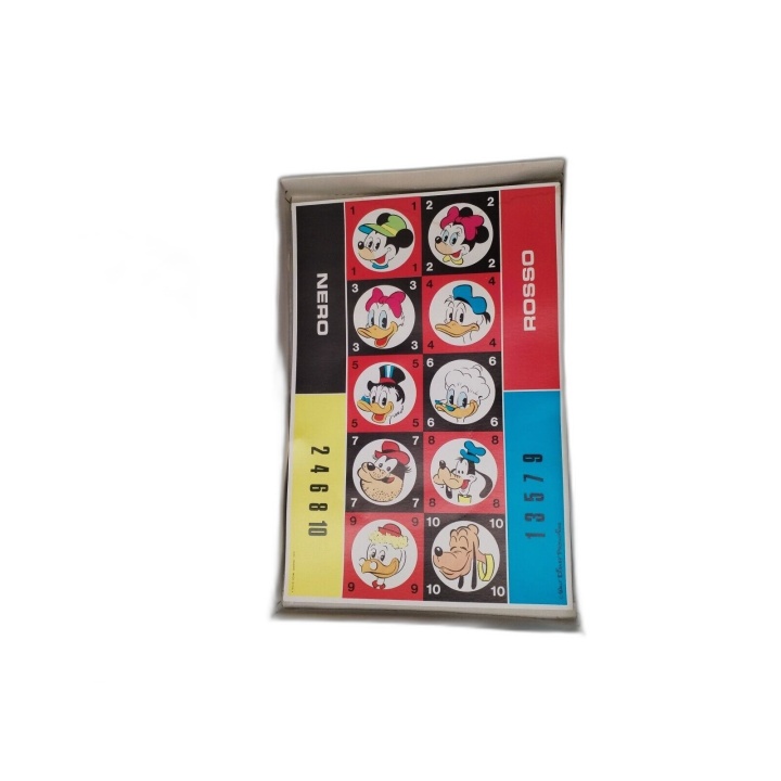 Roulette Walt Disney - Suci Muggio - Jeu Vintage Mickey Donald - Made