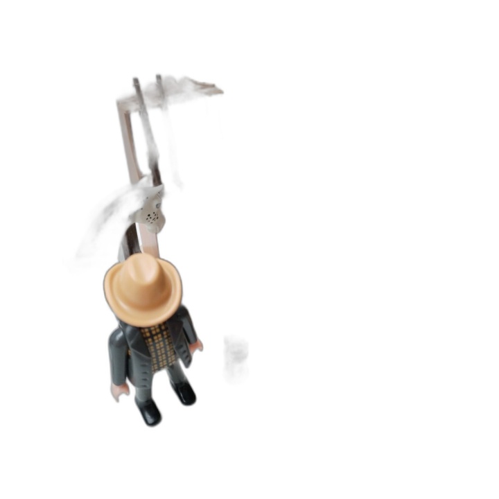 Playmobil Bureau du Shérif Western 3423 - Lot Figurines Cheval Accesso