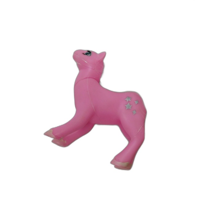 Carrosse Princesse Violet + Poney Rose Figurine Jouet Fille - Occasion