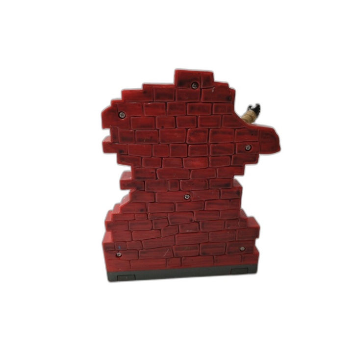 Figurine Matrix Morpheus avec Décor Mur de Briques - Statue Résine Col