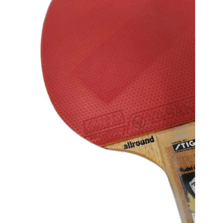 Raquette Ping-Pong Stiga Allround Wood Yasaka Stellan Bengtsson World 