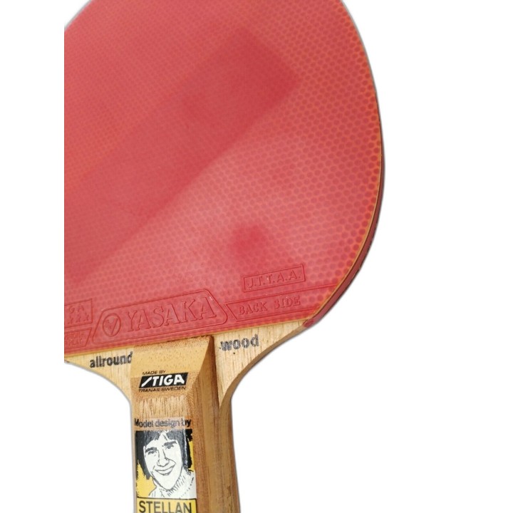 Raquette Ping-Pong Stiga Allround Wood Yasaka Stellan Bengtsson World 