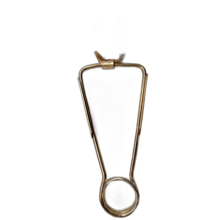 Lot 10 Pinces à Escargots Lanvin Dorées Bté SGDG France - Vintage