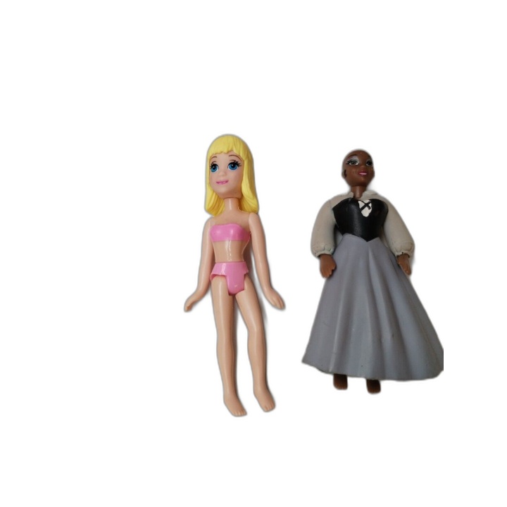 Polly Pocket Boutique Polly's - Playset Mode Vintage + 4 Figurines & N
