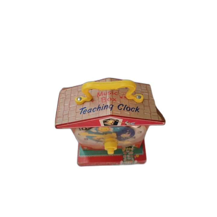 Fisher-Price Horloge Musicale Vintage Teaching Clock - Jouet Éducatif