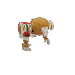 Figurine Lion Blanc Armure Power Rangers Zord - Jouet Vintage Bandai O