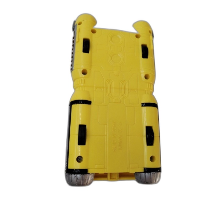 Véhicule Jouet Robot Sentai Jaune ~17cm - Figurine Tokusatsu Vintage O