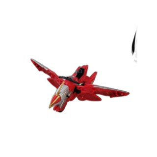 Figurine Vaisseau Rouge Transformable Robot Type Sentai Power Rangers