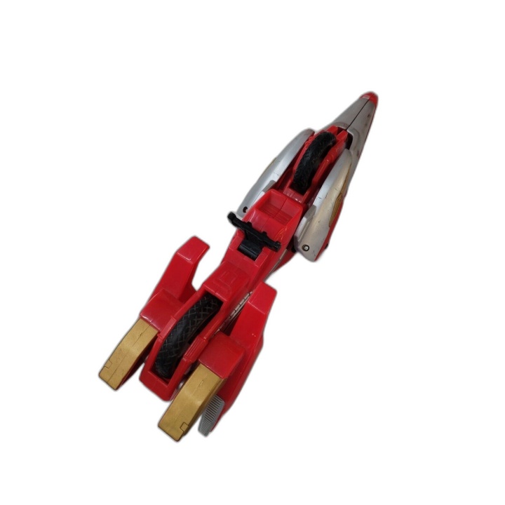 Figurine Vaisseau Rouge Transformable Robot Type Sentai Power Rangers