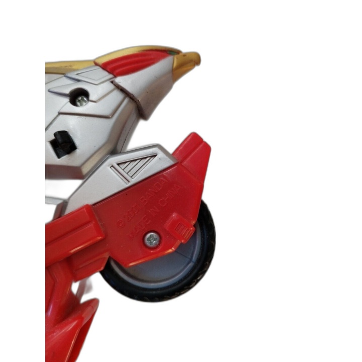 Figurine Vaisseau Rouge Transformable Robot Type Sentai Power Rangers