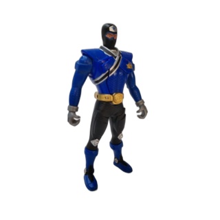 Figurine Power Rangers Ninja Blue Ranger - Bandai - Vintage Années 90