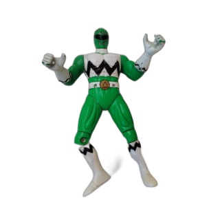 Figurine Power Rangers Ranger Vert Mighty Morphin - Bandai Vintage Ann