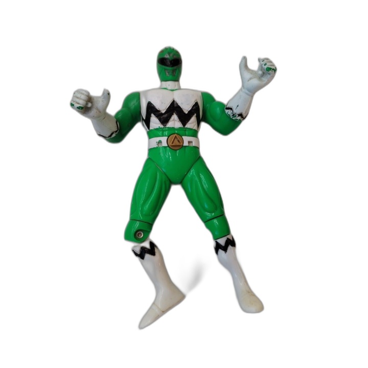 Figurine Power Rangers Ranger Vert Mighty Morphin - Bandai Vintage Ann