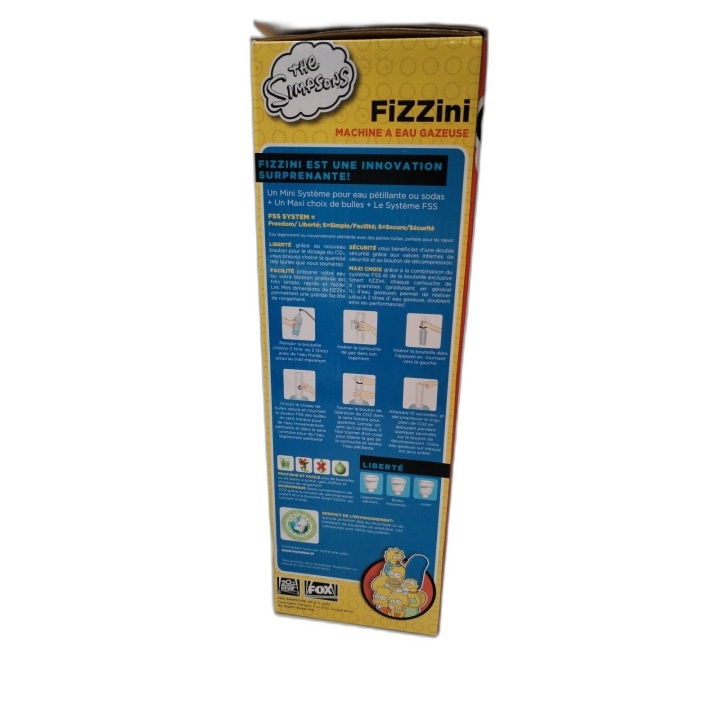 Machine à Eau Gazeuse Fizzini The Simpsons Édition Limitée - Home Bar 