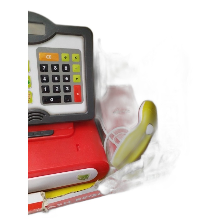 Smoby Caisse Enregistreuse Électronique Jouet - 25 Accessoires - 6 Son