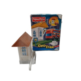 Fisher-Price GeoTrax Rail & Road - Station Barrière Passage à Niveau -