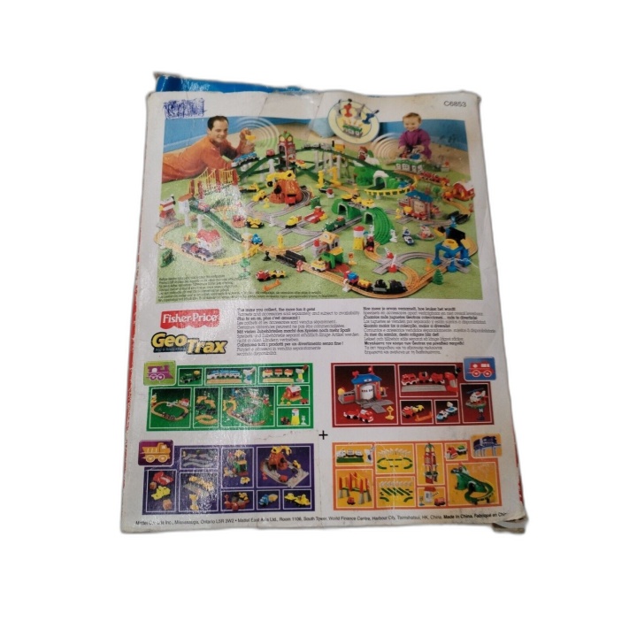 Fisher-Price GeoTrax Rail & Road - Station Barrière Passage à Niveau -