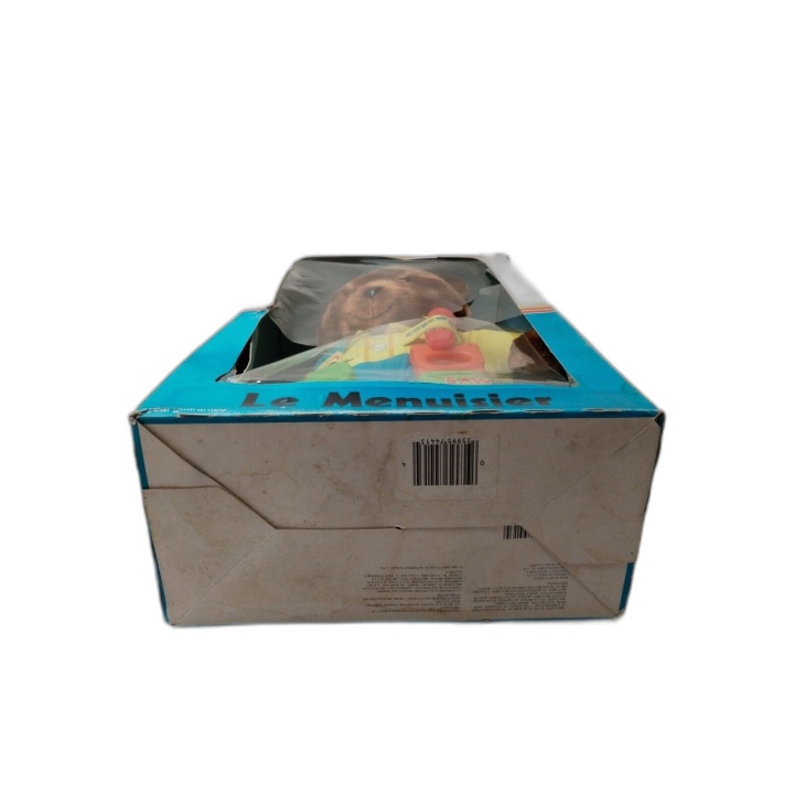 Nounours Le Menuisier Matchbox - Peluche Vintage Rare avec Accessoires