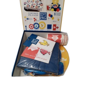 Coffret Pliage Pic & Pail - Kit Fête 8 Couverts Complets + Accessoires