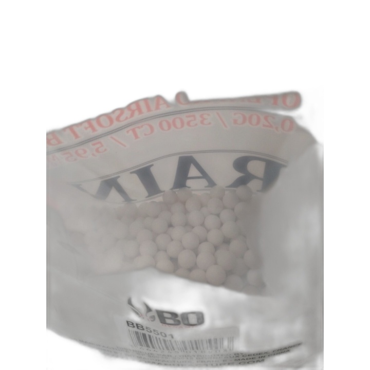 BO Dynamics Rain 595 - Billes Airsoft BBS 0,20g 5,95mm - 3500 billes -