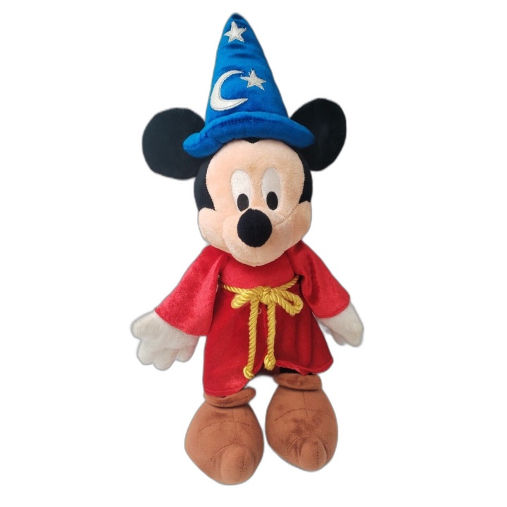 Mickey Mouse Sorcier Fantasia - Peluche Disney Officielle - Chapeau Ma