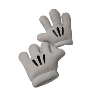 Gants Mickey Mouse Géants Rembourrés - Déguisement Disney - Accessoire