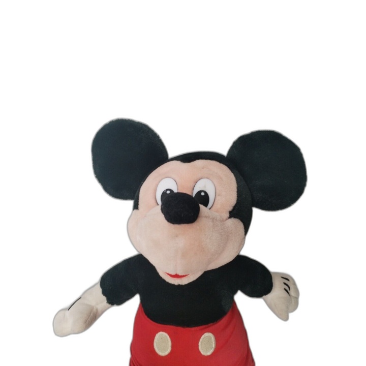 Peluche Mickey Mouse Disney - Doudou Classique Noir Rouge Jaune - Occa