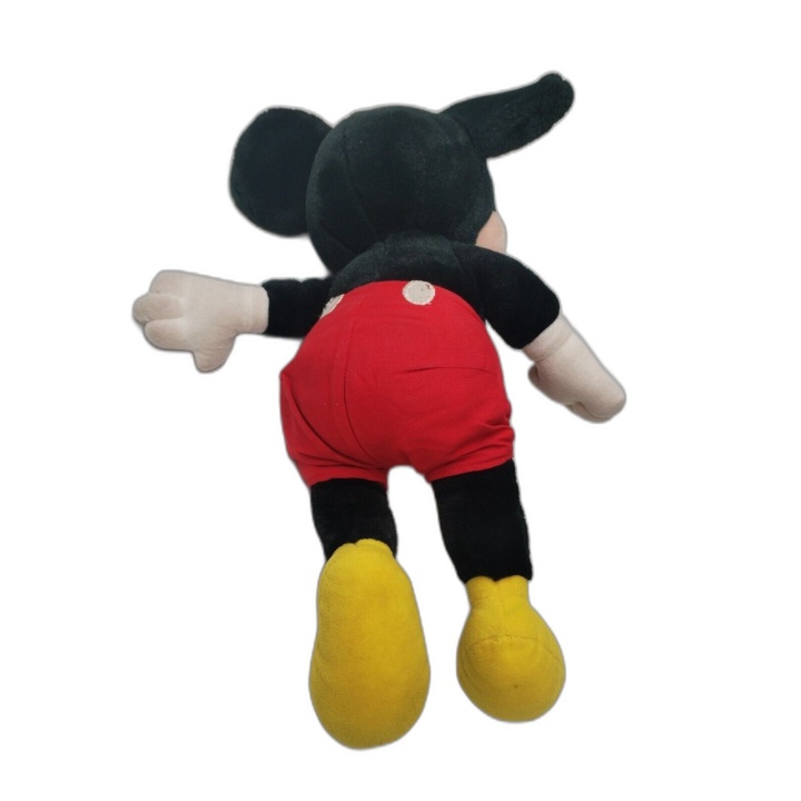 Peluche Mickey Mouse Disney - Doudou Classique Noir Rouge Jaune - Occa
