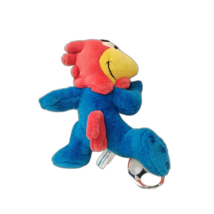 Footix Peluche Officielle Mascotte Coupe du Monde France 98 - Collecto