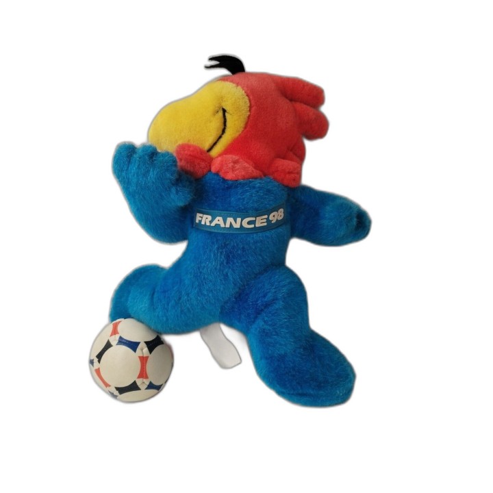 Footix Peluche Officielle Mascotte Coupe du Monde France 98 - Collecto