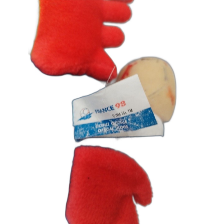 Footix Peluche Officielle Mascotte Coupe du Monde France 98 - Collecto