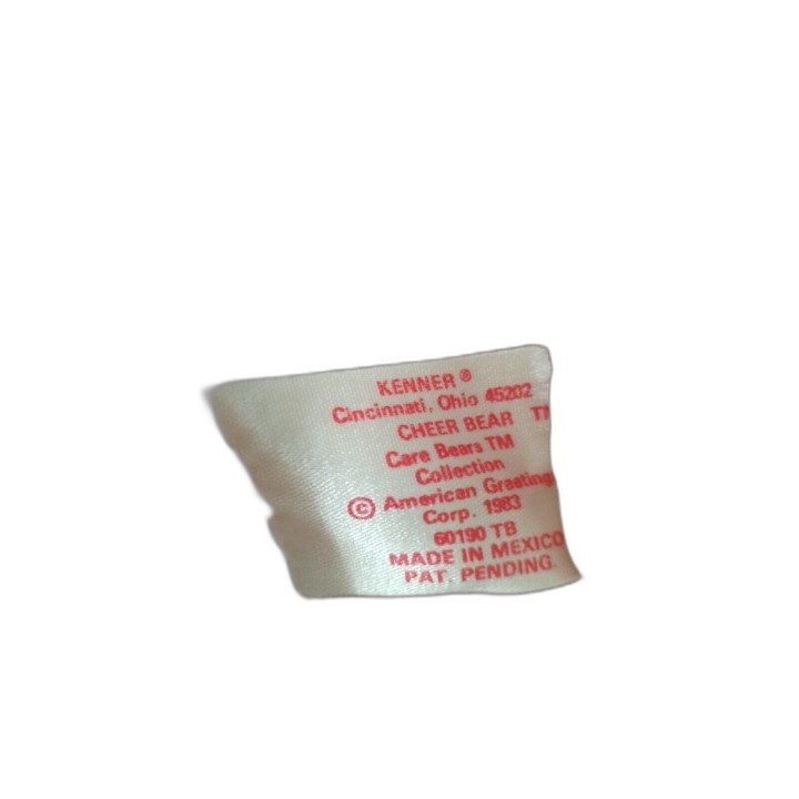 Bisounours Cheer Bear Peluche Rose Arc-en-Ciel Vintage - Collector Ann