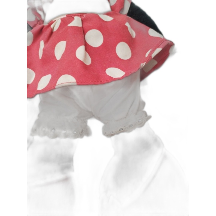 Grande Peluche Minnie Mouse Disney Applause 50 cm - Robe à Pois Rouge