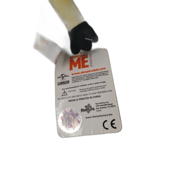 Peluche Minion Stuart Despicable Me - 30 cm - Avec Étiquette - Occasio