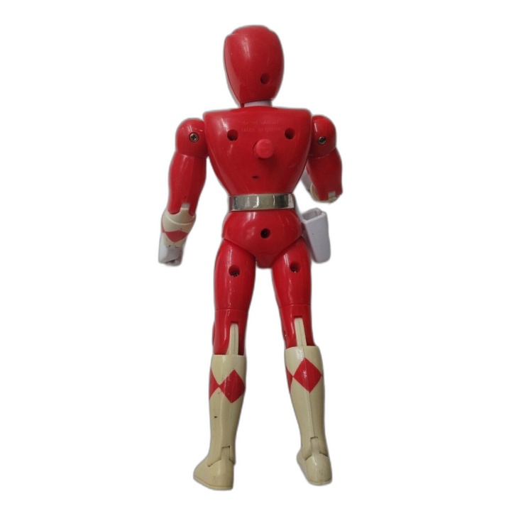 Power Rangers Red Ranger - Figurine Articulée Vintage Bandai - Bouton