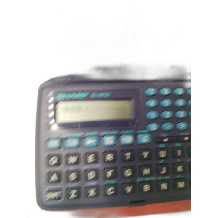Sharp Agenda Électronique EL-6052C - Organiseur Vintage Années 90 - Cl