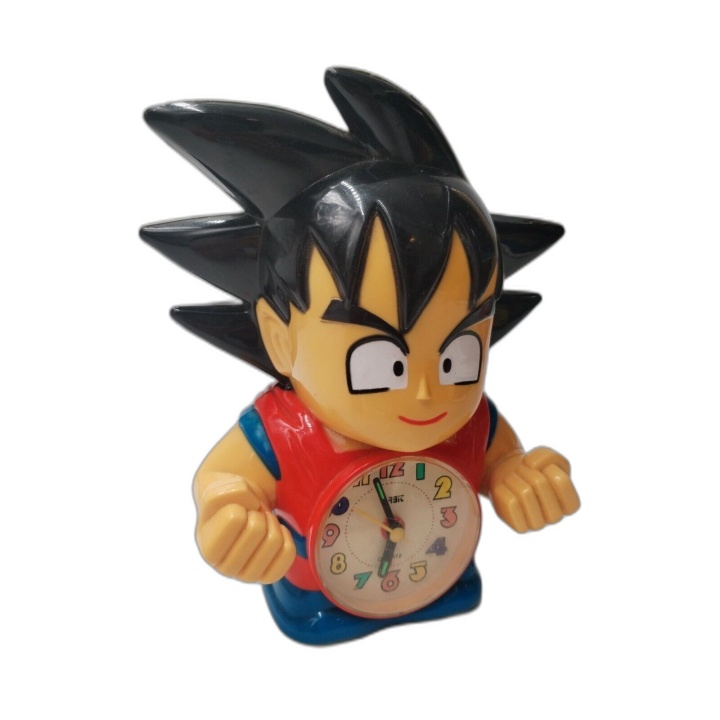 Réveil Figurine Son Goku Dragon Ball Z - Horloge Quartz Vintage Manga 