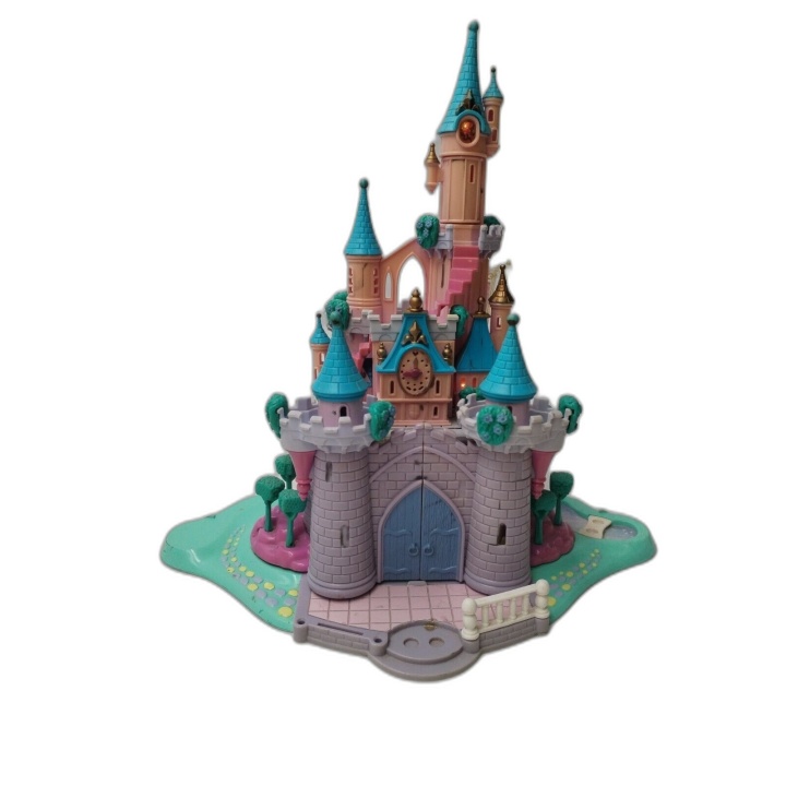 Polly Pocket Château Cendrillon Disney 1995 Bluebird Toys Lumineux - O