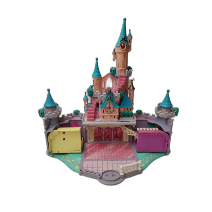 Polly Pocket Château Cendrillon Disney 1995 Bluebird Toys Lumineux - O