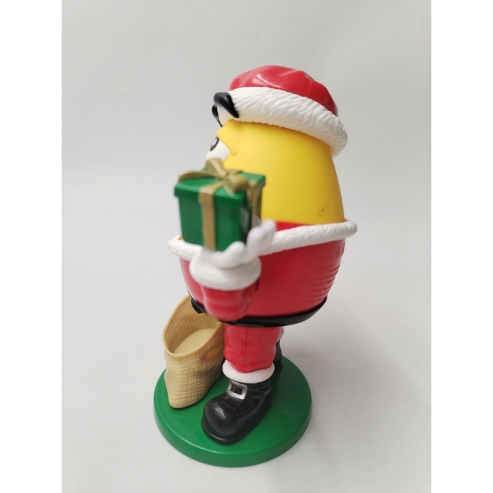 Figurine Distributeur M&M's Jaune Père Noël - Candy Dispenser 15 cm - 
