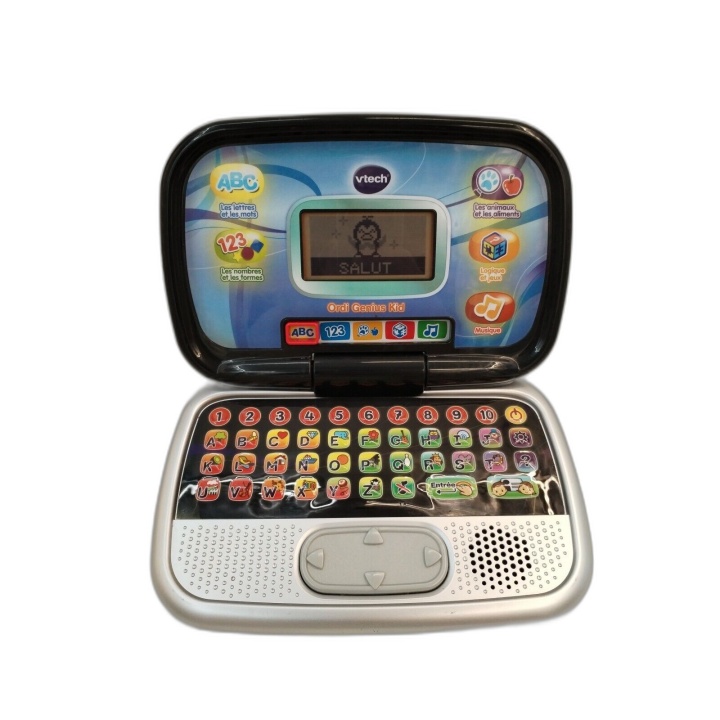 VTech Ordi Genius Kid Noir - Ordinateur Éducatif Enfant 3-6 ans - Occa