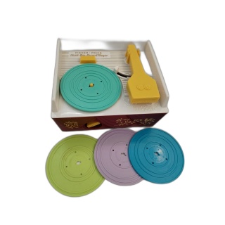 Fisher-Price Music Box Record Player Mattel - Tourne-disque Jouet Musi