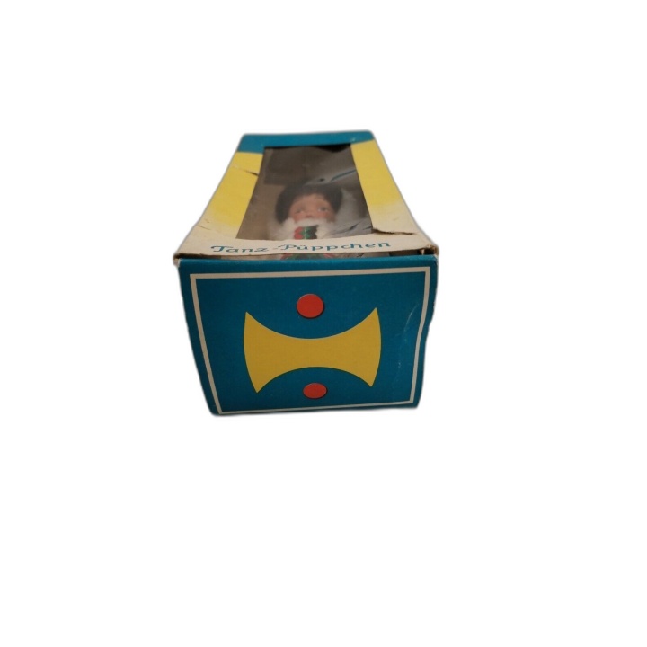 Tanz-Püppchen Poupée Vintage Mécanique à Remonter Costume Folklorique
