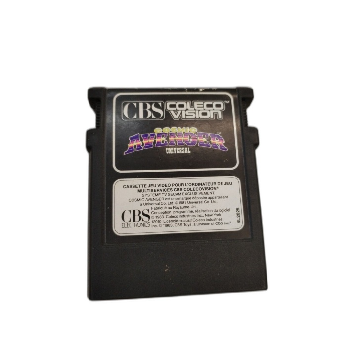 Cosmic Avenger - CBS ColecoVision - Jeu Shoot'em Up Rétro - Occasion