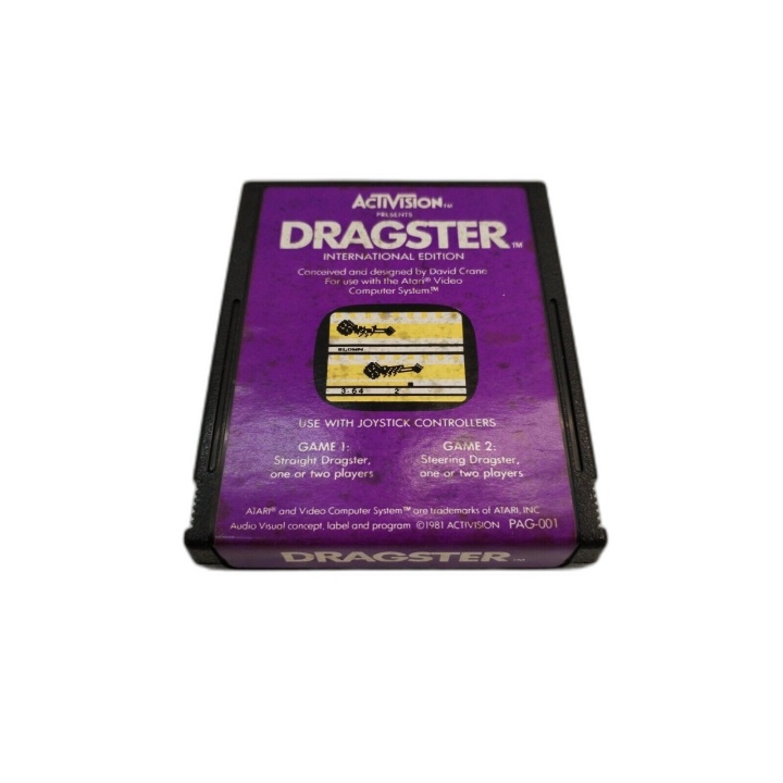 Dragster International Edition - Atari 2600 - Activision 1981 - Jeu Co