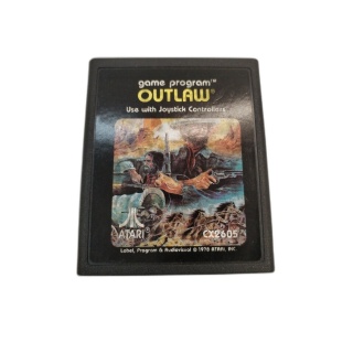 Outlaw - Atari 2600 - Jeu de tir Western CX2605 - Cartouche Occasion